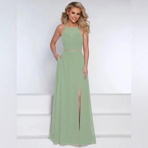 Kanali K Bridesmaid Dress - Agave Sz 10